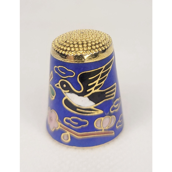 Other - Vintage cloisonne enamel thimble